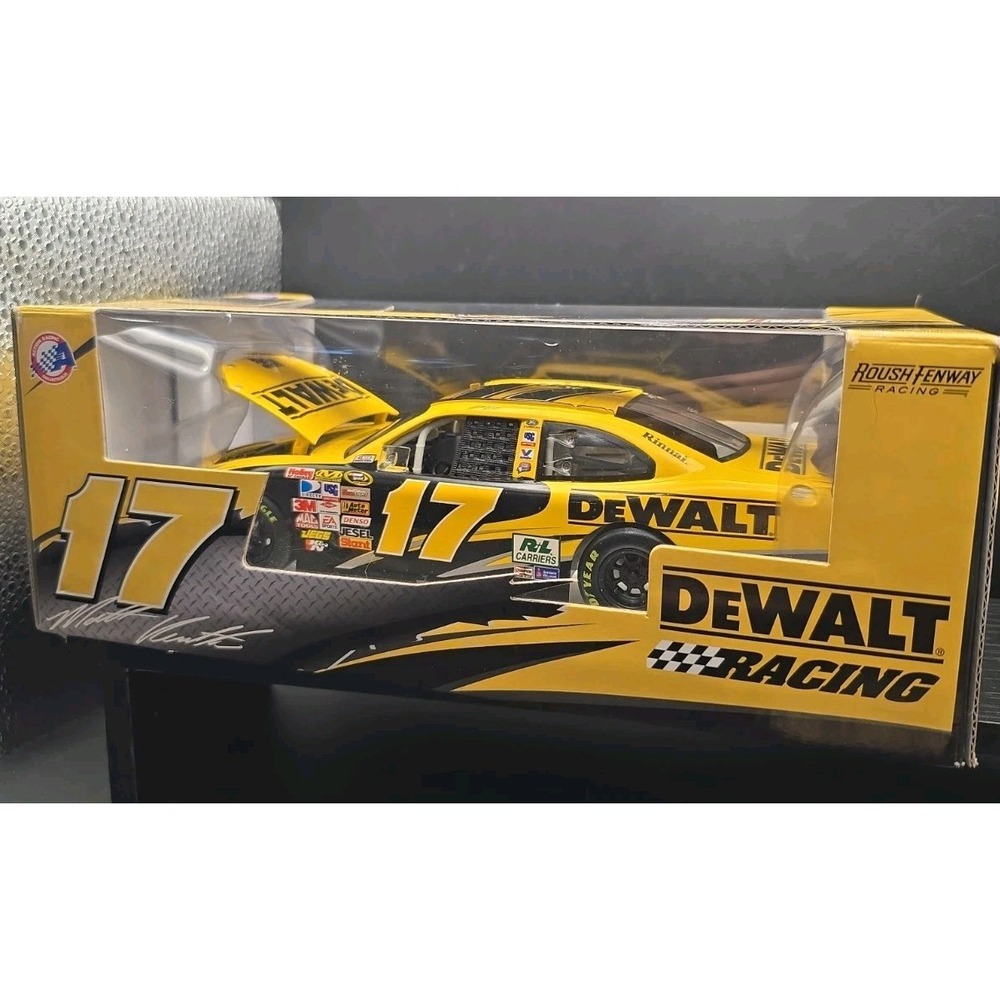 Autographed Matt Kenseth #17 DeWalt Diecast 1:24 New In Box Action Racing Limite